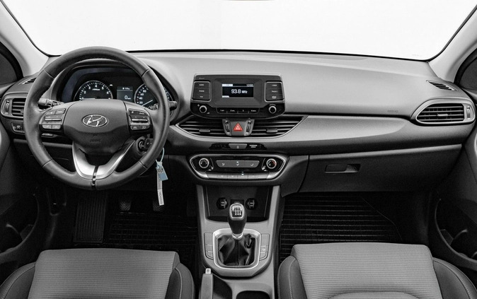 Hyundai I30 cena 57850 przebieg: 91817, rok produkcji 2021 z Jaraczewo małe 631